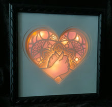 Load image into Gallery viewer, Light box shadow box
