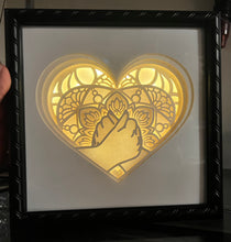 Load image into Gallery viewer, Light box shadow box
