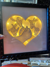 Load image into Gallery viewer, Light box shadow box
